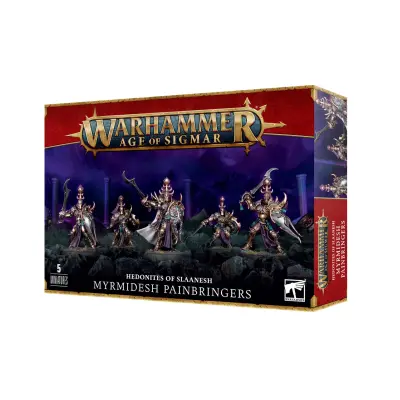 Hedonites: myrmidesh painbringers, age of sigmar, games workshop, model 83-90